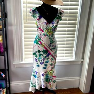 End your summer as the belle of the ball in this floral dream dress